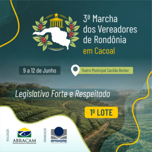 3ª Marcha dos Vereadores de Rondônia em Cacoal
