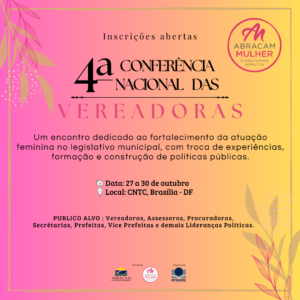4ª Conferência Nacional das Vereadoras